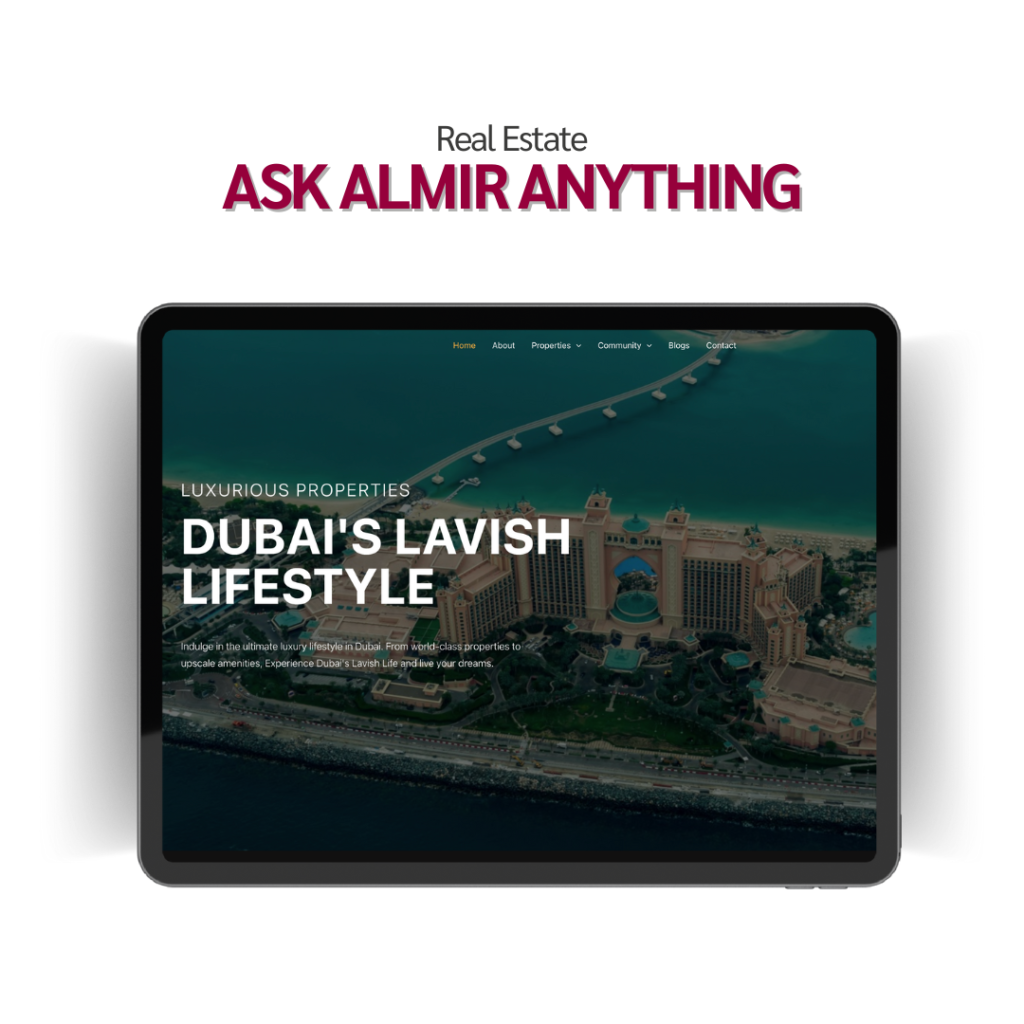 ASK ALMIR ANYTHING